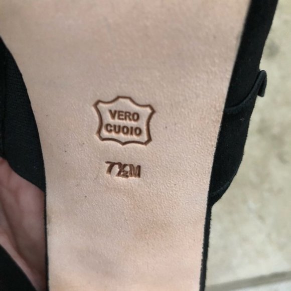 Vaneli Ruffle Suede 3" Heel - Picture 9 of 9